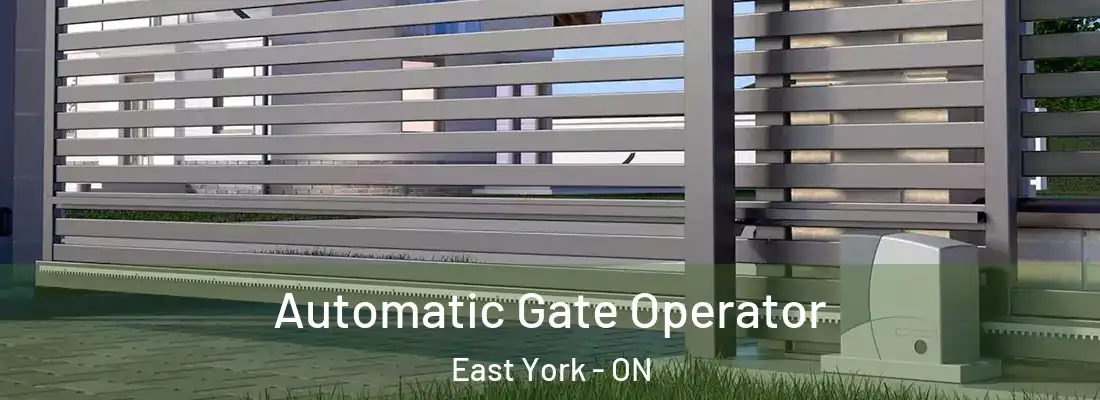  Automatic Gate Operator East York - ON