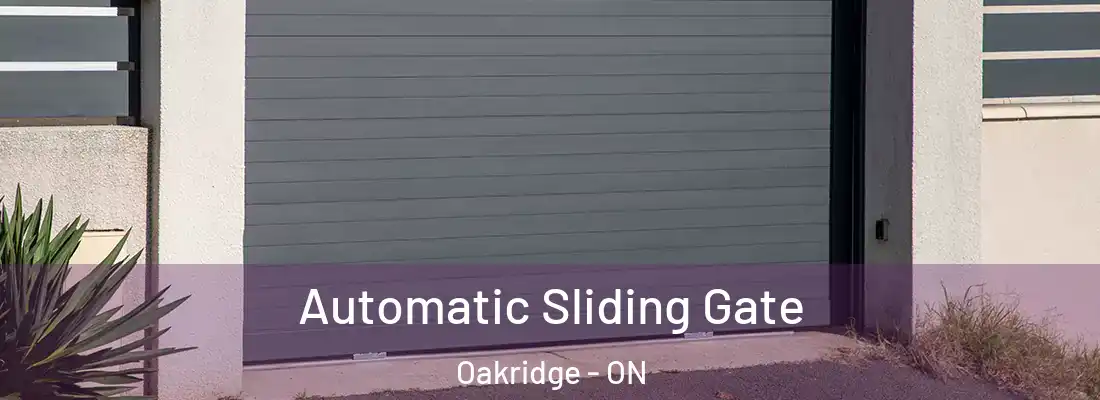  Automatic Sliding Gate Oakridge - ON
