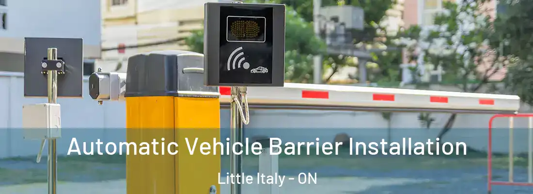  Automatic Vehicle Barrier Installation Little Italy - ON