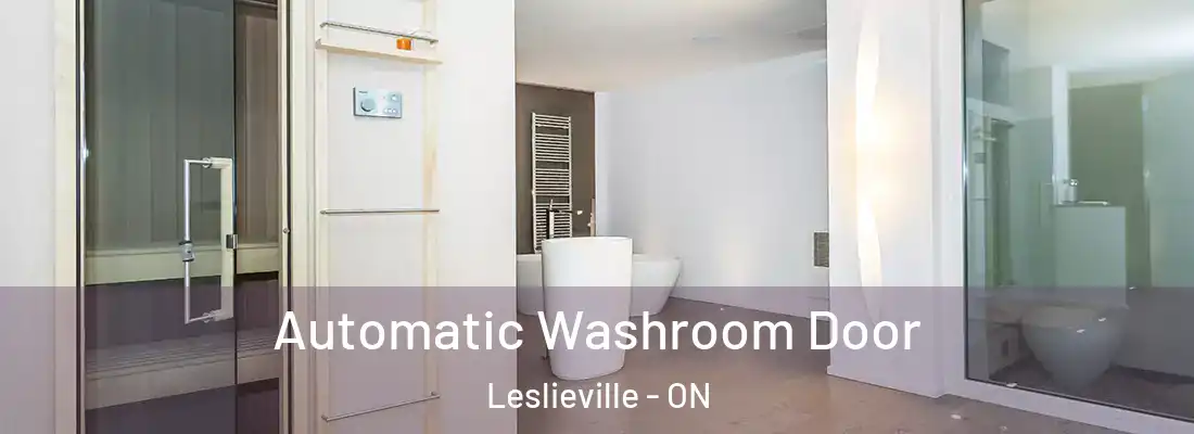  Automatic Washroom Door Leslieville - ON