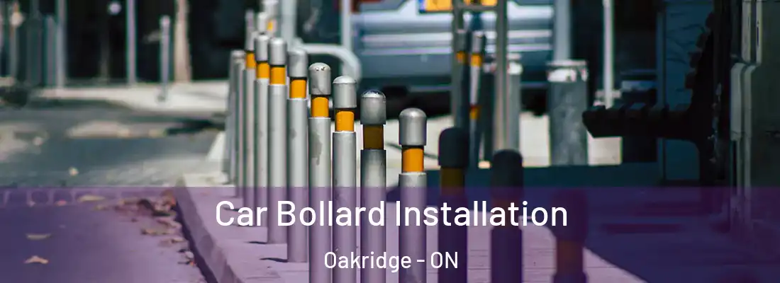  Car Bollard Installation Oakridge - ON