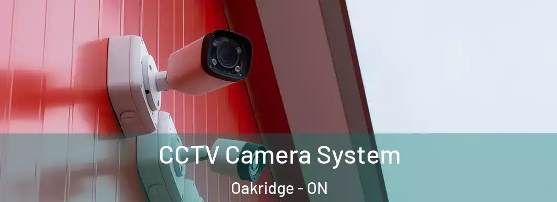  CCTV Camera System Oakridge - ON