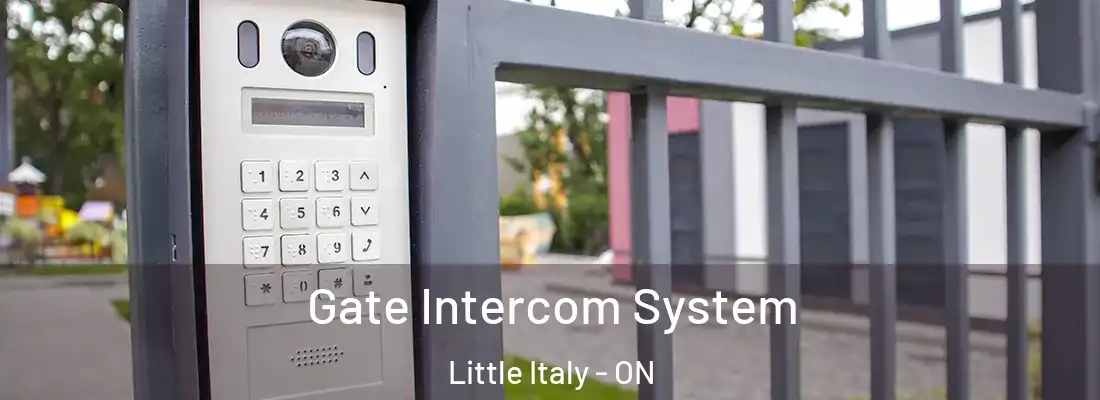  Gate Intercom System Little Italy - ON