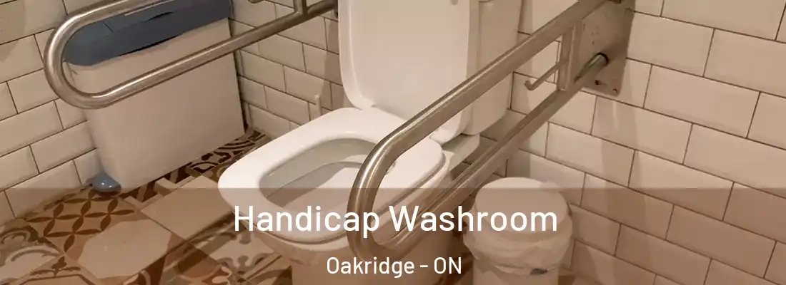  Handicap Washroom Oakridge - ON