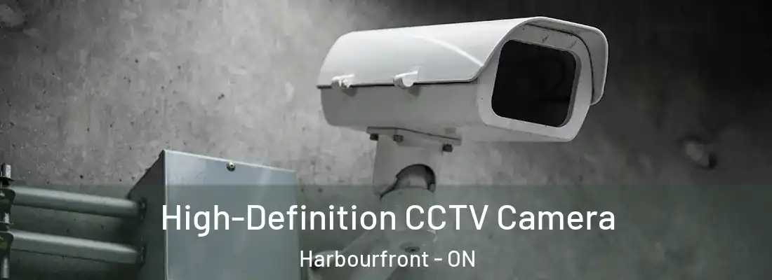  High-Definition CCTV Camera Harbourfront - ON