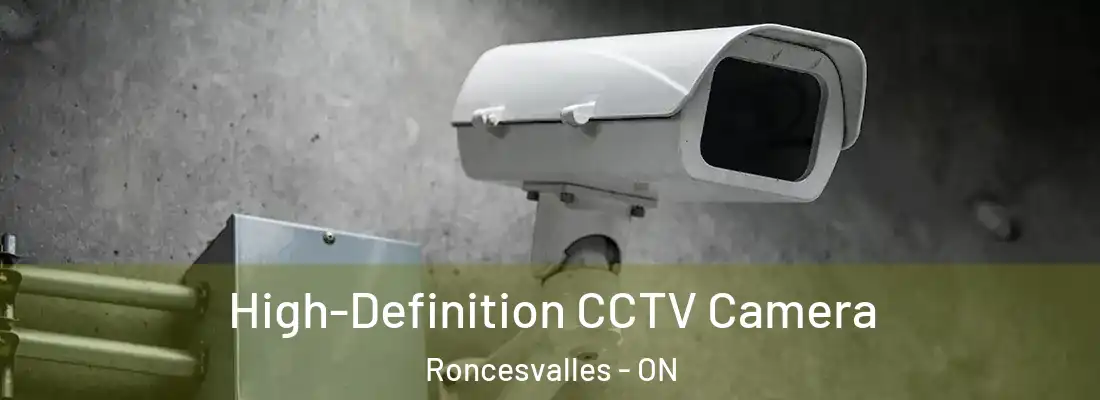  High-Definition CCTV Camera Roncesvalles - ON