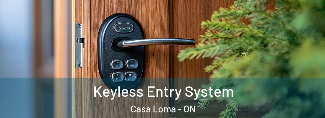  Keyless Entry System Casa Loma - ON