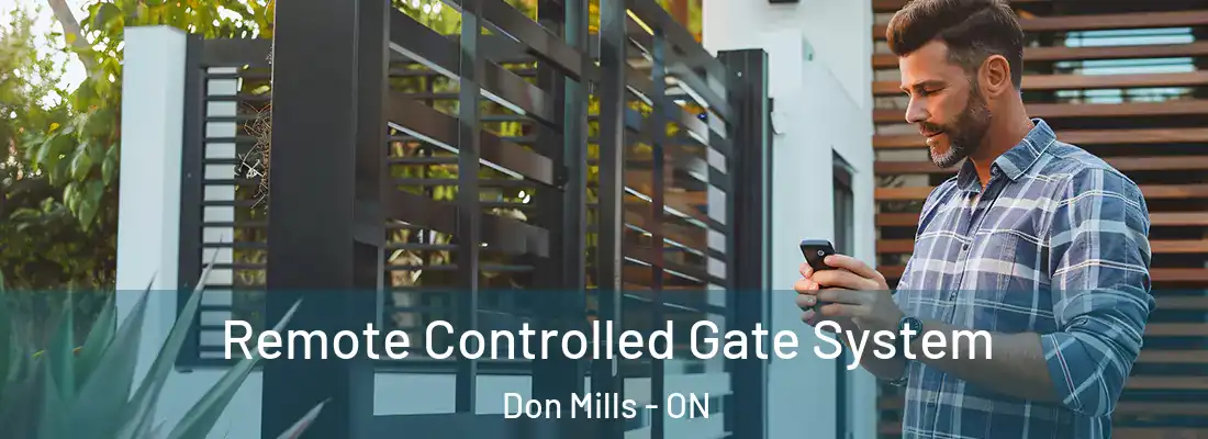  Remote Controlled Gate System Don Mills - ON