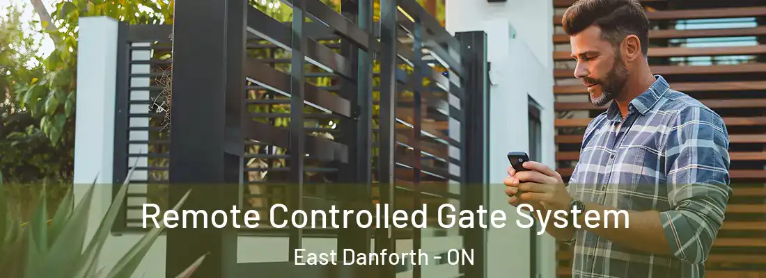  Remote Controlled Gate System East Danforth - ON