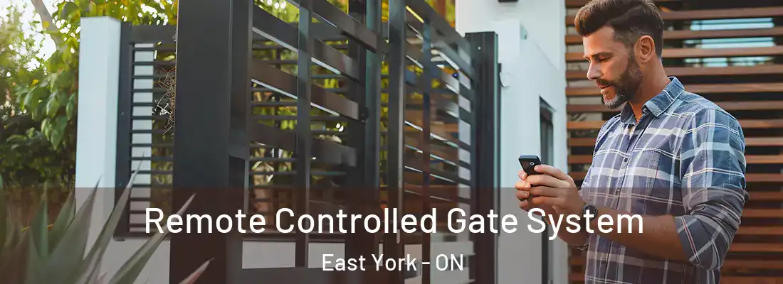 Remote Controlled Gate System East York - ON