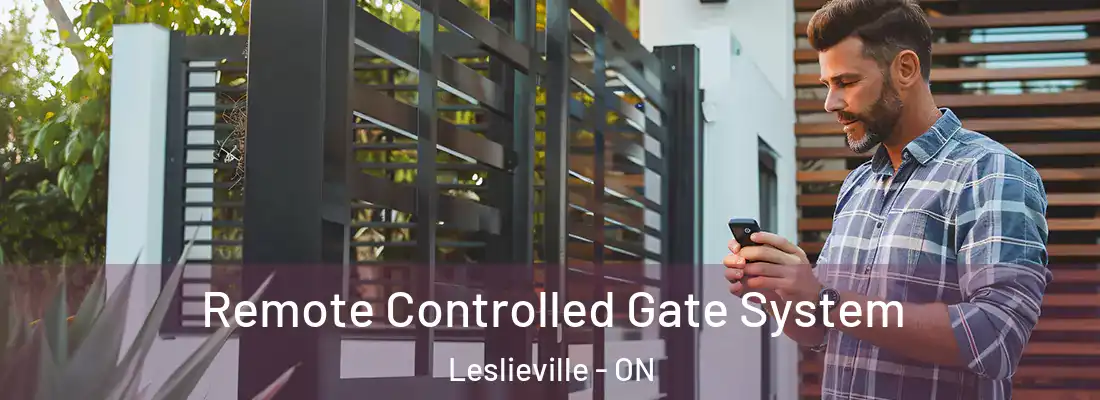  Remote Controlled Gate System Leslieville - ON
