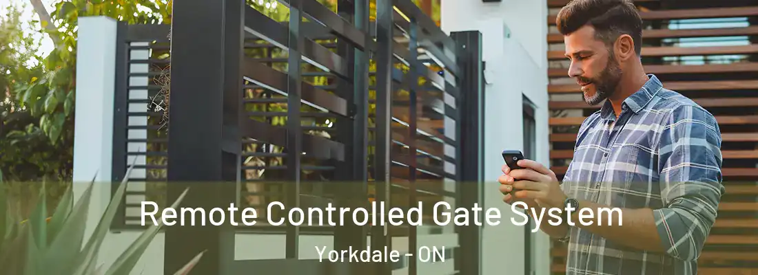  Remote Controlled Gate System Yorkdale - ON