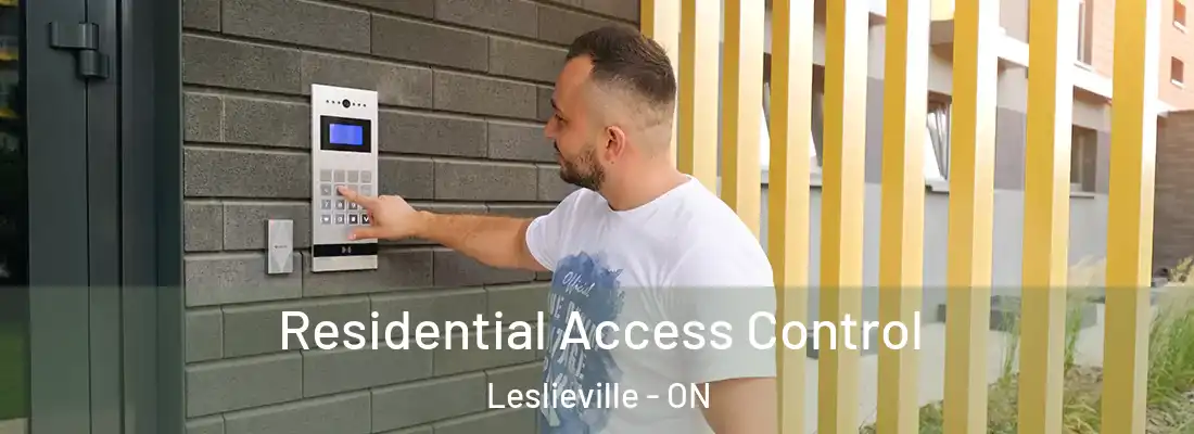  Residential Access Control Leslieville - ON