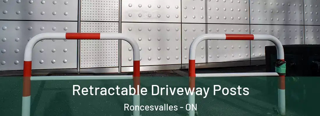  Retractable Driveway Posts Roncesvalles - ON