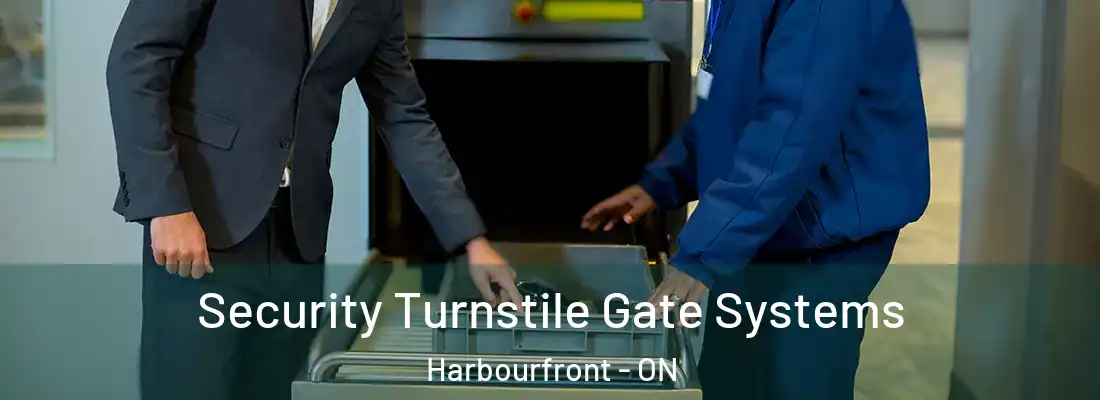  Security Turnstile Gate Systems Harbourfront - ON