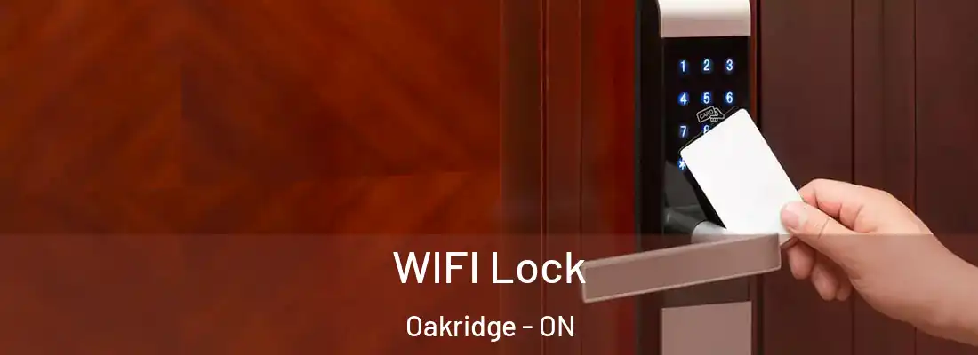  WIFI Lock Oakridge - ON