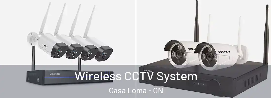  Wireless CCTV System Casa Loma - ON