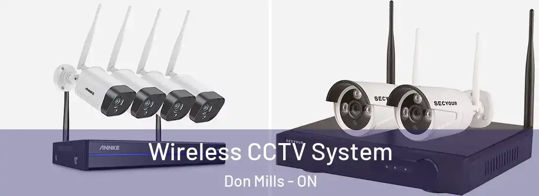  Wireless CCTV System Don Mills - ON