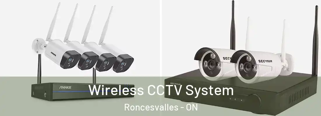  Wireless CCTV System Roncesvalles - ON