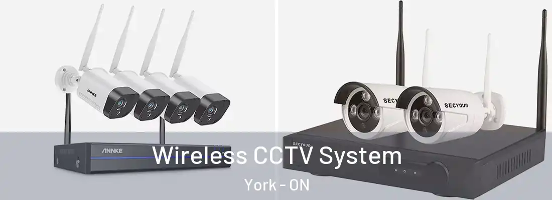  Wireless CCTV System York - ON