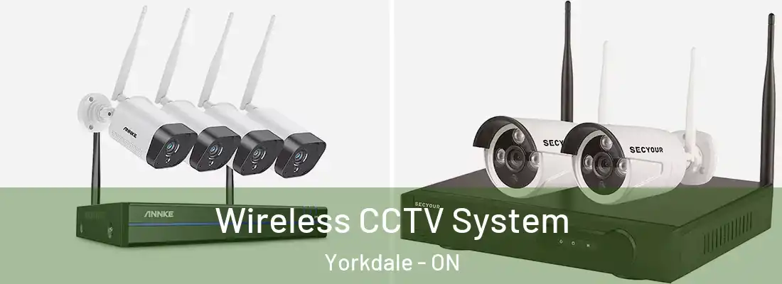  Wireless CCTV System Yorkdale - ON